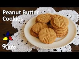 Peanut Butter Cookies – keto, sugar free, gluten free cookies