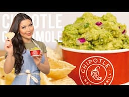 CHIPOTLE GUACAMOLE RECIPE