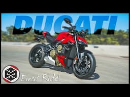 First Ride on the 2023 Ducati Streetfighter V4!