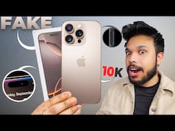 iPhone 16 Pro Max in ₹10,000 - Fake Clone Unboxing