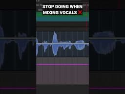 ❌3 Things to Stop Doing When Mixing Vocals ❌  #vocalmixing  #musicproduction#mixingandmastering