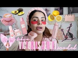 Living Like a Victorias Secret Angel - VS Model Routine, Meals, ft.Yesoul Bike | Thania Gonzalez