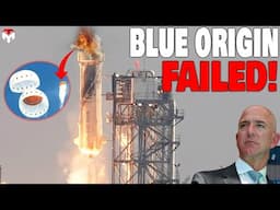 Blue Origin finally Launched Again But Parachute failed...Elon Musk laughs!