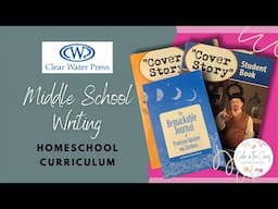 MIDDLE SCHOOL WRITING CURRICULUM | Clearwater Press Cover Story Writing Flip Through and Review