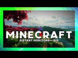 Minecraft Never Looked This Good 2025 Guide | Distant Horizons + Shaders