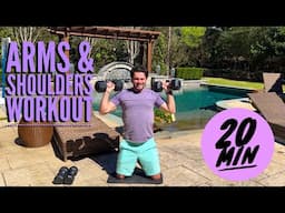 20 Min Arms and Shoulders (Intermediate Workout)