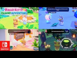 Hello Kitty Island Adventure Switch: Making Friendship Level up 2 to 17 + Wish me Mell