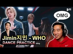 my favourite part 지민 (Jimin) ‘Who’ Dance Practice | Discussion and Reaction Video