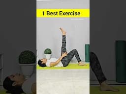 #shorts । 1 Best एक्सरसाइज | pet kam karne ki exercise| weightloss exercises at home for women | fit