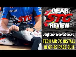 How To Install The Alpinestars Tech-Air 7x Airbag System in the GP-R7 Race Suit