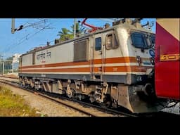 10 IN 1 : SPEEDING VERY CLOSE DIESEL & ELECTRICS on BANGALORE TUMKUR HUBLI LINE | Indian Railways