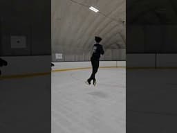 Double Axels on a foreign rink. I'm trying to get in shape for competitions again. Let's goo! ⛸️✨️