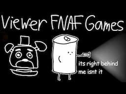 playing low quality fnaf games (+ viewer games)