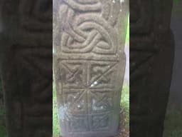 The Celtic Cross at St Brynach's Church