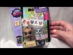 Littlest Pet Shop Pet Pawsabilities Fleetly and Loopy Greycloud - LPS PETS IN THE CITY