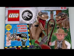 NEUE LEGO Jurassic World Magazin Nr 43