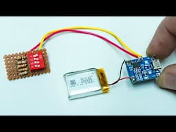 Charge Different LIpo Batteries WITH TP4056 Using THIS IDEA?