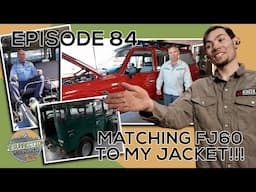 I'm Behind! Lots of Toyota Land Cruiser Content pre Cruise Moab Episode Featuring a Restored FJ60