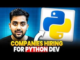 Python Developers Wanted: These Companies Are Paying BIG Bucks!