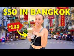 24 Hours in BANGKOK on a Budget!