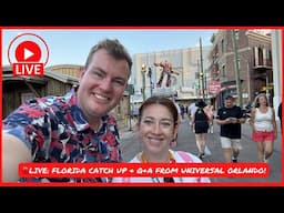 🔴LIVE: Universal Orlando Florida with a Q&A Catchup! 🇺🇸😃