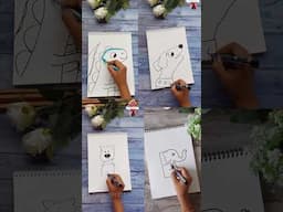 How to Draw Easy Step by Step #shorts #shortsfeed #easydrawing #beginnerart #Craftmerint #viral