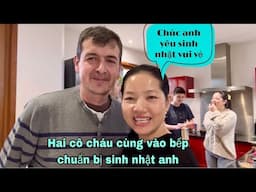 Hai cô cháu vào bếp chuẩn bị cho sinh nhật ox xã , Lucas tặng quà Noel cho Bông, Mai le cuộc sống