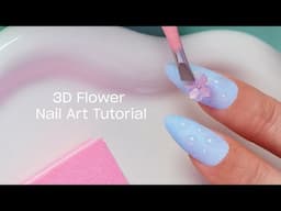 3D Flower Nail Art