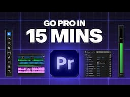 the EASIEST Premiere Pro Beginner Tutorial ever...