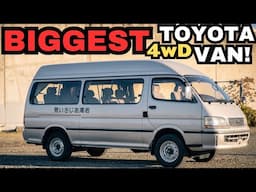 This Toyota HIACE is the BIGGEST Toyota Van Made?! | 1997 Toyota Hiace 4WD Grand Cabin POV Drive