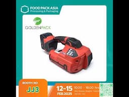 Food Pack Asia 2025 @goldenpack @Thailand  12-15 กุมภาพันธ์ 2568 ณ ฮอลล์ 103-104 ไบเทค กรุงเทพฯ