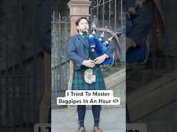 I Tried To Master Bagpipes In An Hour