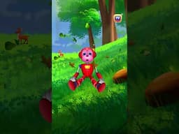 Five Little Monkeys #Shorts #ChuChuTV #NurseryRhymes #KidsSongs #numbers  #fivelittlemonkeys