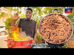 How to make Haitian Brown Rice And Beans | Avoid this when Cooking Haitian Food