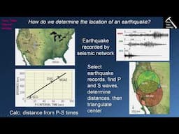 How Do We Determine The Location and Size Of An Earthquake? (Chapter 12 - Section 12.6)