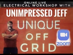 Unique Off Grid Zoom Workshops!