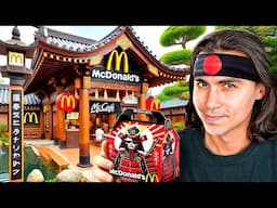 Eu experimentei todos os Fast Food no Japão