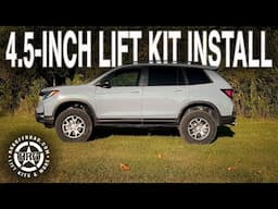 How to lift the 19-25 Honda Passport 4.5 inches with the HRG Offroad BEAST lift kit!