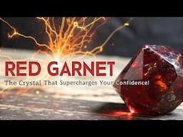 Red Garnet: The Crystal That Supercharges Your Confidence!