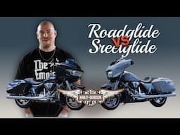 Harley Daivdson StreetGlide vs Roadglide - The Open Road