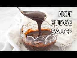 The Best Hot Fudge Sauce | Small Batch (Makes 1/2 cup)