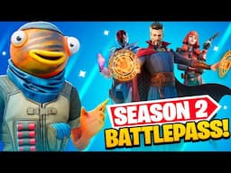 *NEW* SEASON 2 BATTLE PASS In Fortnite! (INSANE)