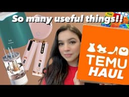 TEMU HAUL - Bought The Coolest Stuff For So Cheap!! //UAE