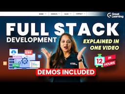 ONE Video to Master Full Stack Development for Beginners