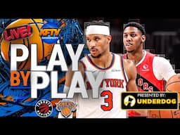 New York Knicks vs Toronto Raptors Play-By-Play Show (2/4/25)