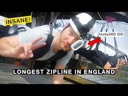 I Ride England's Longest Zip line!