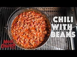 Chili Connoisseur smokes hearty Chili with Beans