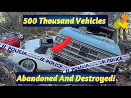 Over 500 Thousand Vehicles ￼Wrecked & Left Abandoned In Valencia After Devastating ￼Floods In Spain!