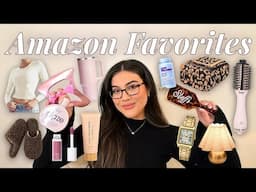 AMAZON FAVES WINTER 2025 | beauty, home decor, wellness, lifestyle, cozy must haves for winter