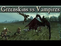 ESL Finals G1 - Duck vs Nhest - Greenskins vs Vampire Counts - Total War Warhammer Battle